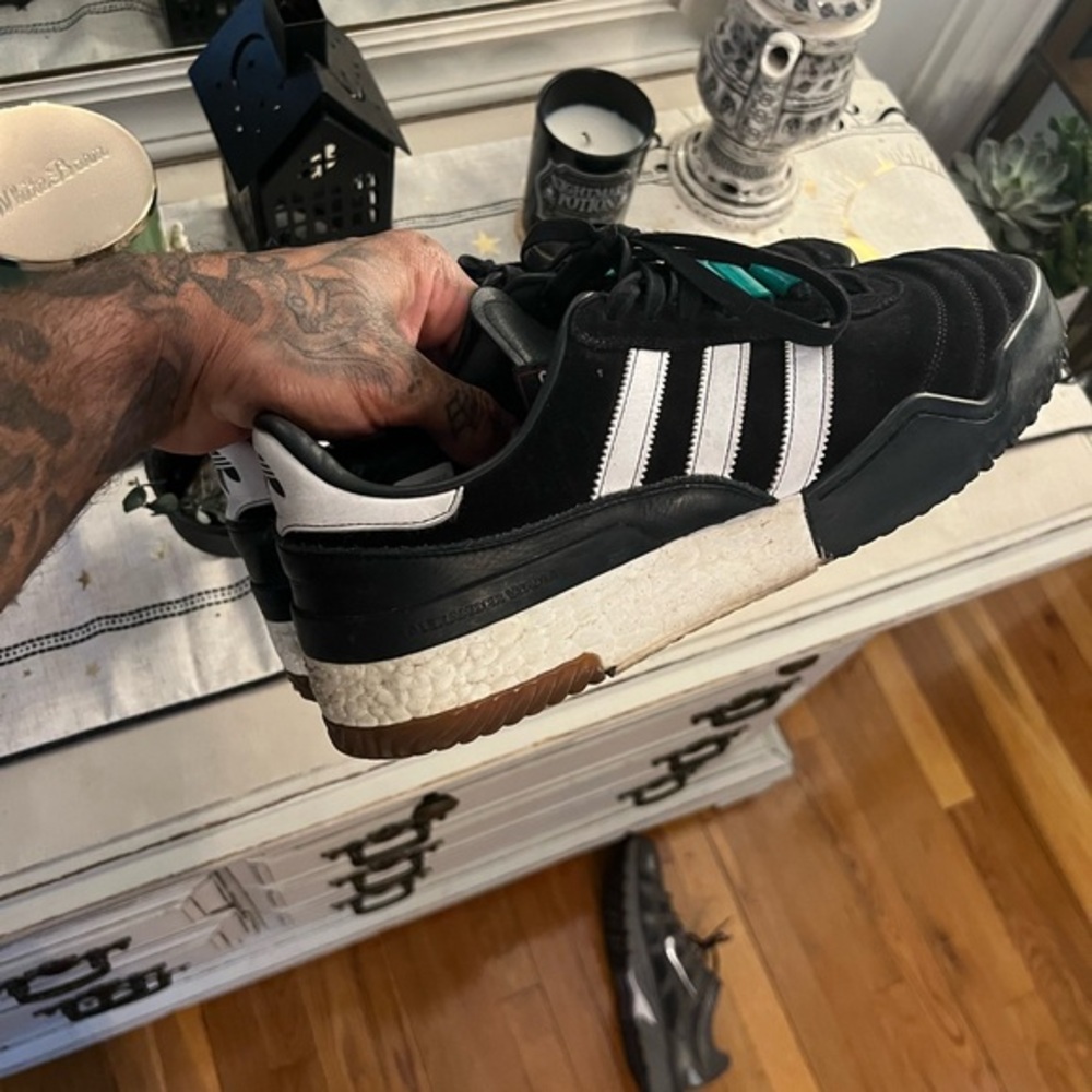Size 12 - adidas Alexander Wang x Originals Bball Soccer Core Black